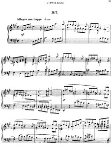 Fünfundzwanzig Präludien, Op.64: Prelude No.7 by César Cui