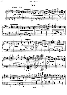 Fünfundzwanzig Präludien, Op.64: Prelude No.8 by César Cui