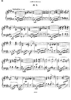 Fünfundzwanzig Präludien, Op.64: Prelude No.9 by César Cui
