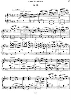 Fünfundzwanzig Präludien, Op.64: Prelude No.15 by César Cui