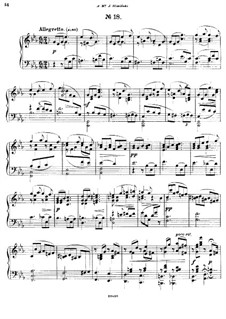 Fünfundzwanzig Präludien, Op.64: Prelude No.18 by César Cui
