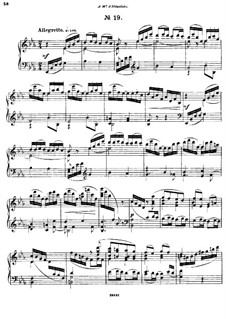Fünfundzwanzig Präludien, Op.64: Prelude No.19 by César Cui