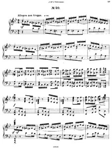 Fünfundzwanzig Präludien, Op.64: Prelude No.20 by César Cui