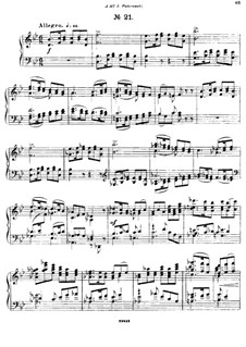 Fünfundzwanzig Präludien, Op.64: Prelude No.21 by César Cui