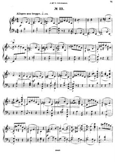Fünfundzwanzig Präludien, Op.64: Prelude No.23 by César Cui