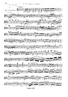 Streichquintett Nr.7 in Es-Dur, Op.23: Violastimme I by Georges Onslow