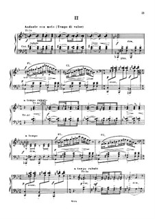 Symphonic Dances, Op.45: Movement II, for piano by Sergei Rachmaninoff