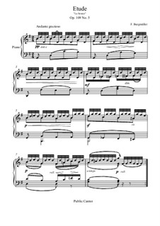 Etüde Nr.5: Für Klavier by Johann Friedrich Burgmüller
