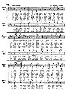 Lieder gieb mir: Lieder gieb mir by Carl Maria von Weber