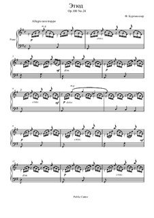 Nr.24: Für Klavier by Johann Friedrich Burgmüller
