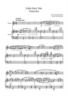 Kleines Märchen: Für Flöte und Klavier by Uliana Kuznetsova