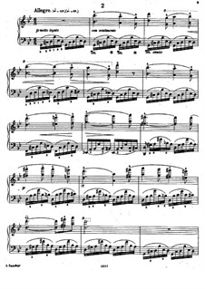 Zwölf Etüden, Op.26: Etüde Nr.2 by Sigismond Thalberg