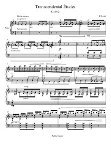Études d'exécution transcendante, S.139: No.2 Fusées by Franz Liszt