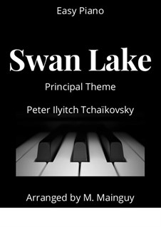 Fragmente: Principal Theme, for piano by Pjotr Tschaikowski