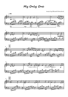 My Only One: My Only One by Edward Kravchuk
