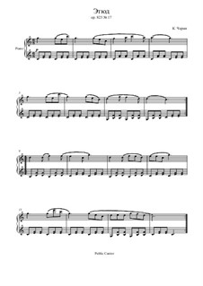 Der kleine Pianist, Op.823: Etude No.17 by Carl Czerny