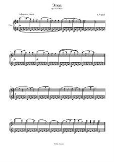Der kleine Pianist, Op.823: Etude No.35 by Carl Czerny