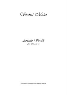 Stabat Mater, RV 621: No.1 Stabat Mater Dolorosa, for voice and brass band by Antonio Vivaldi