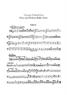 Ballett-Suite: Paukenstimme by Christoph Willibald Gluck