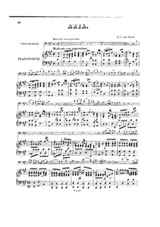 Iphigenie auf Tauris, Wq.46: Akt I, Nr.3 Arie, für Cello und Klavier by Christoph Willibald Gluck