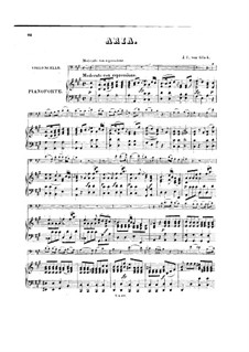 Iphigenie auf Tauris, Wq.46: Akt I, Nr.3 Arie, für Cello und Klavier by Christoph Willibald Gluck