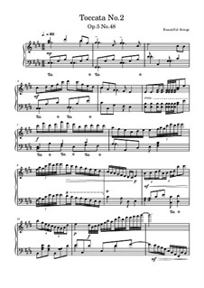 Toccata No.2, Op.5 No.48: Toccata No.2 by Beautiful things Martínez