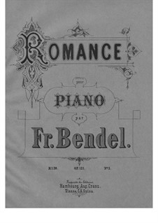 Trois Morceaux, Op.121: No.3 Romanze by Franz Bendel