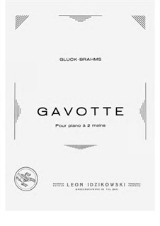 Gavotte: Für Klavier by Christoph Willibald Gluck