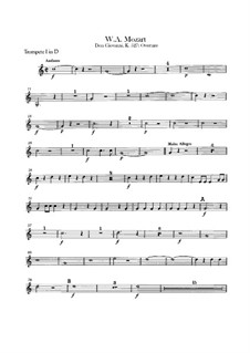 Ouvertüre: Trompetestimmen by Wolfgang Amadeus Mozart