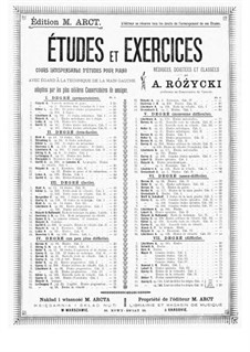 11 Etudes, Op.8: Cah.II by Karl Heinrich Döring