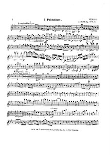 Streichquartett Nr.6 in c-Moll. Suite in älterer Form, Op.192 No.1: Stimmen by Joachim Raff