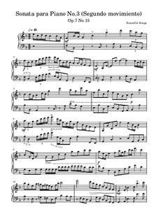 Sonata para Piano No.3, Op.7 No.15: Segundo movimiento by Beautiful things Martínez