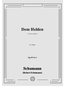 No.3 Dem Helden: C-Dur by Robert Schumann