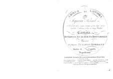 Addio di Londra: Addio di Londra by Tommaso Giordani