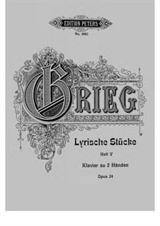 Lyrische Stücke, Op.54: Vollsammlung by Edvard Grieg