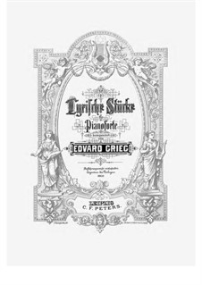 Lyrische Stücke, Op.65: Vollsammlung by Edvard Grieg
