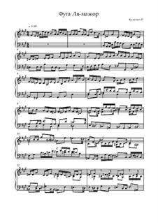 Фуга ля мажор: Фуга ля мажор by Roman Kulinich