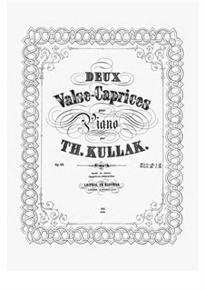 Two Valse-Caprice, Op.99: Nr.1 by Theodor Kullak