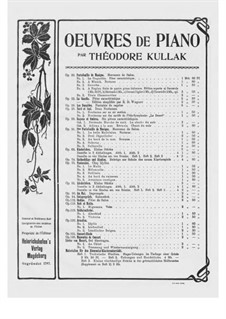 Arcadien, Op.120: No.2 Liebeslied by Theodor Kullak