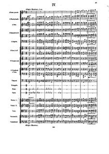 Sinfonie Nr.5 in B-Dur, Op.55: Teil IV by Alexander Glazunov