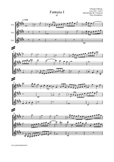 Fantasia I a3: Fantasia I a3 by Orlando Gibbons