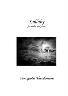 Lullaby: Für Violine und Klavier, Op.63c by Panagiotis Theodossiou