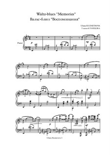Walzerblues 'Erinnerungen': Walzerblues 'Erinnerungen' by Uliana Kuznetsova