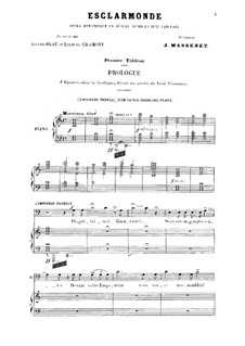 Esclarmonde: Esclarmonde by Jules Massenet