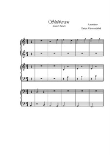 Skibbereen: For piano six hands by folklore