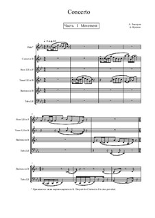 Concerto: For wind band by Alexander Bystrov