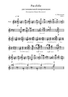 Pas d'elle: Pas d'elle by Maslovskaya Aleksandra