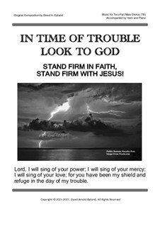 In Time of Trouble Look to God: In Time of Trouble Look to God by David Opland