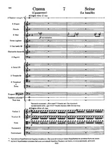 Nr.7 Schlacht der Mäuse und Pfefferkuchen-Soldaten: For symphonic orchestra by Pjotr Tschaikowski