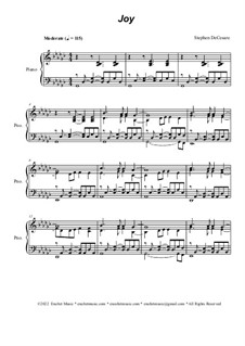 Joy (Piano solo): Joy (Piano solo) by Stephen DeCesare
